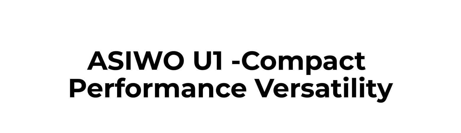 asiwo-u1-compact-performance-versatility